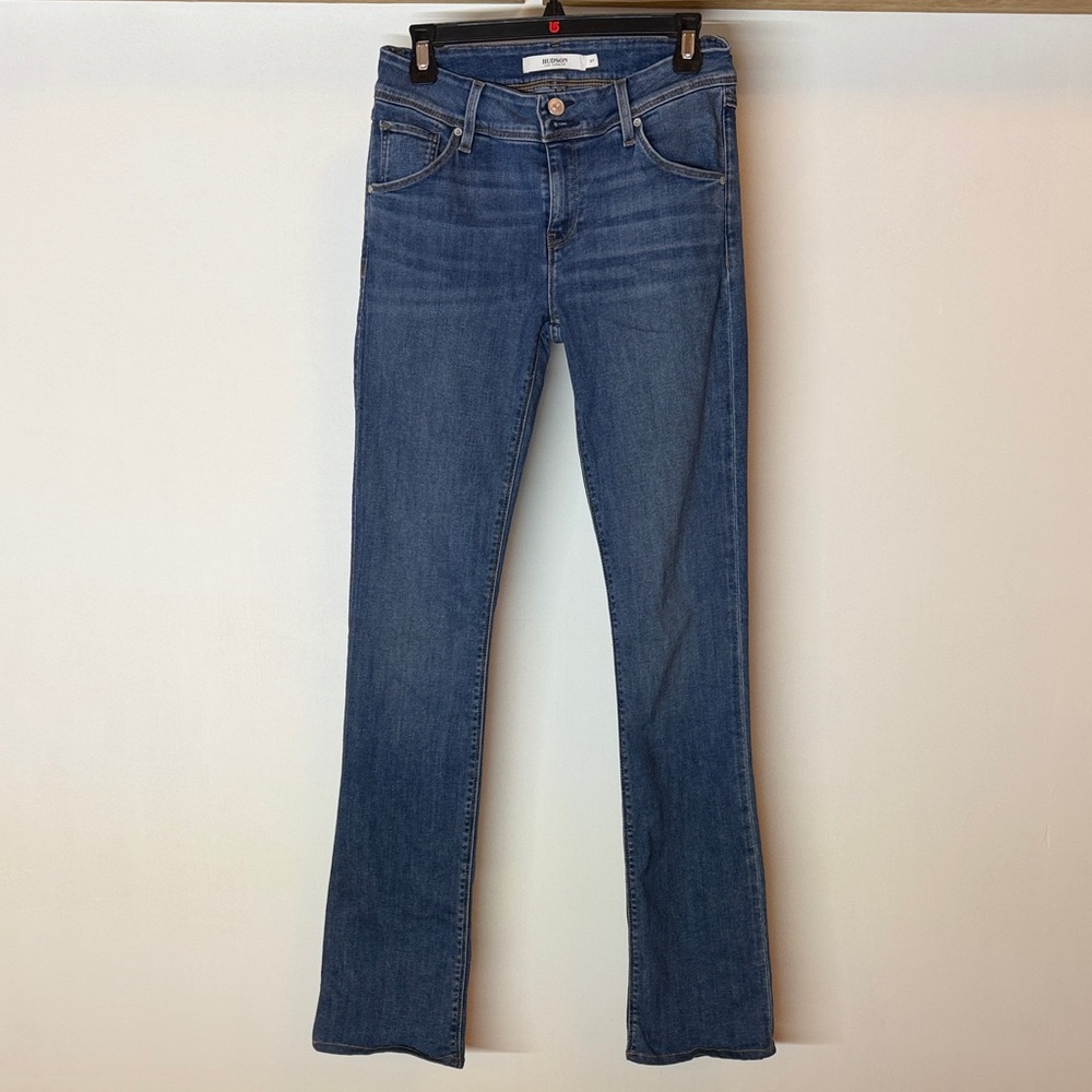 Hudson Denim Beth Baby Boot Cut Blue Jeans size 27 women’s